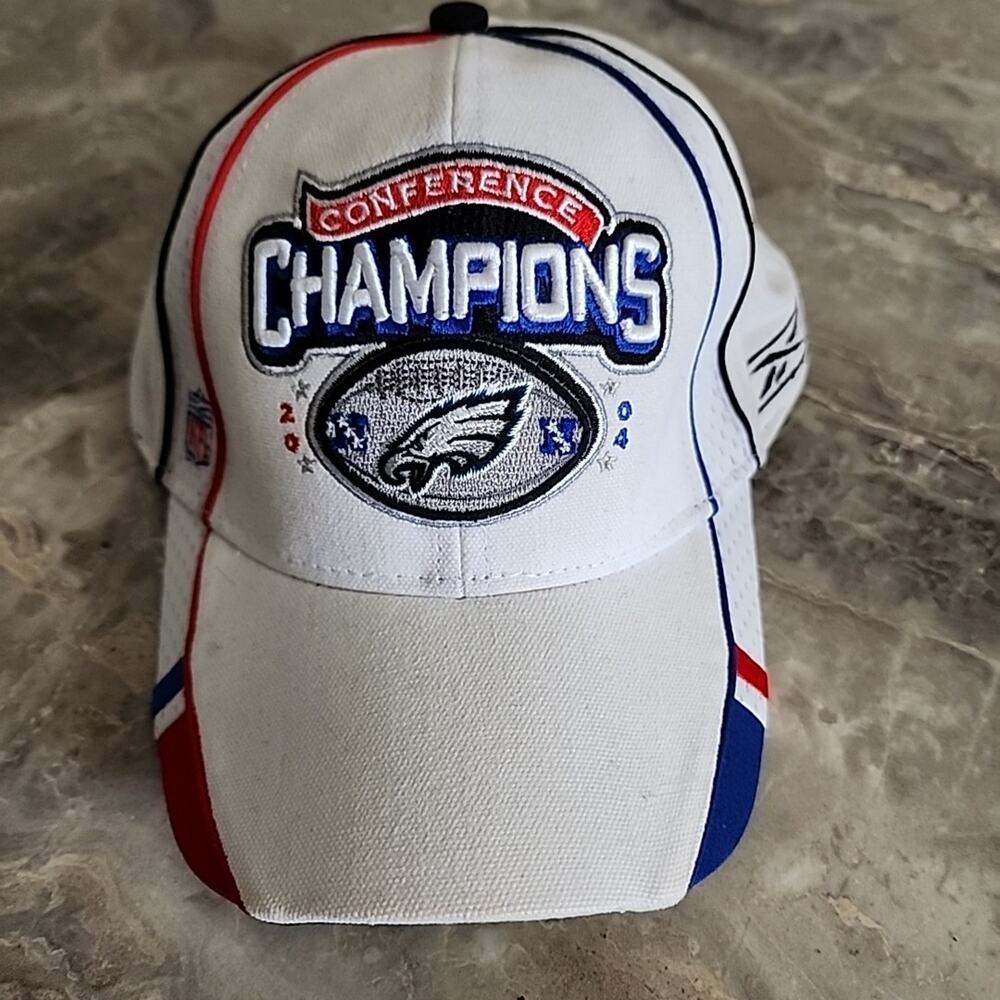 Philadelphia Eagles NFL 2004 Conference Champions Hat Cap OSFA Men Adult Unisex